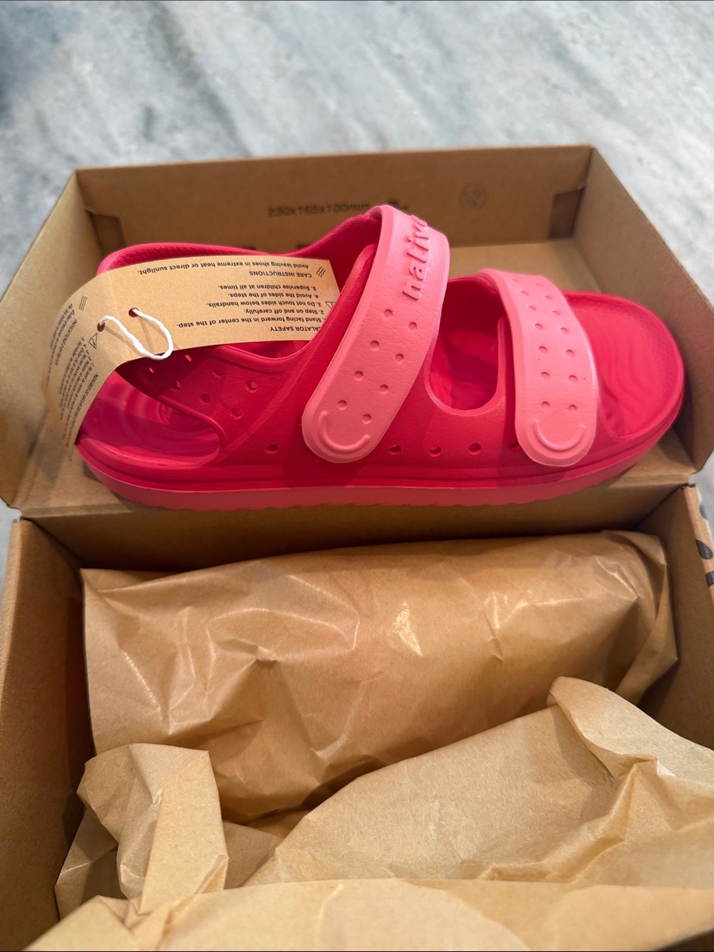 Native Chase Kids Sneakers - Flamingo Pink